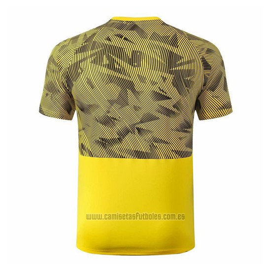 Camiseta de Entrenamiento Borussia Dortmund 2019-2020 Amarillo